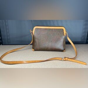 Vintage Etro Italy Paisley CrossBody Bag #90-308687 0201